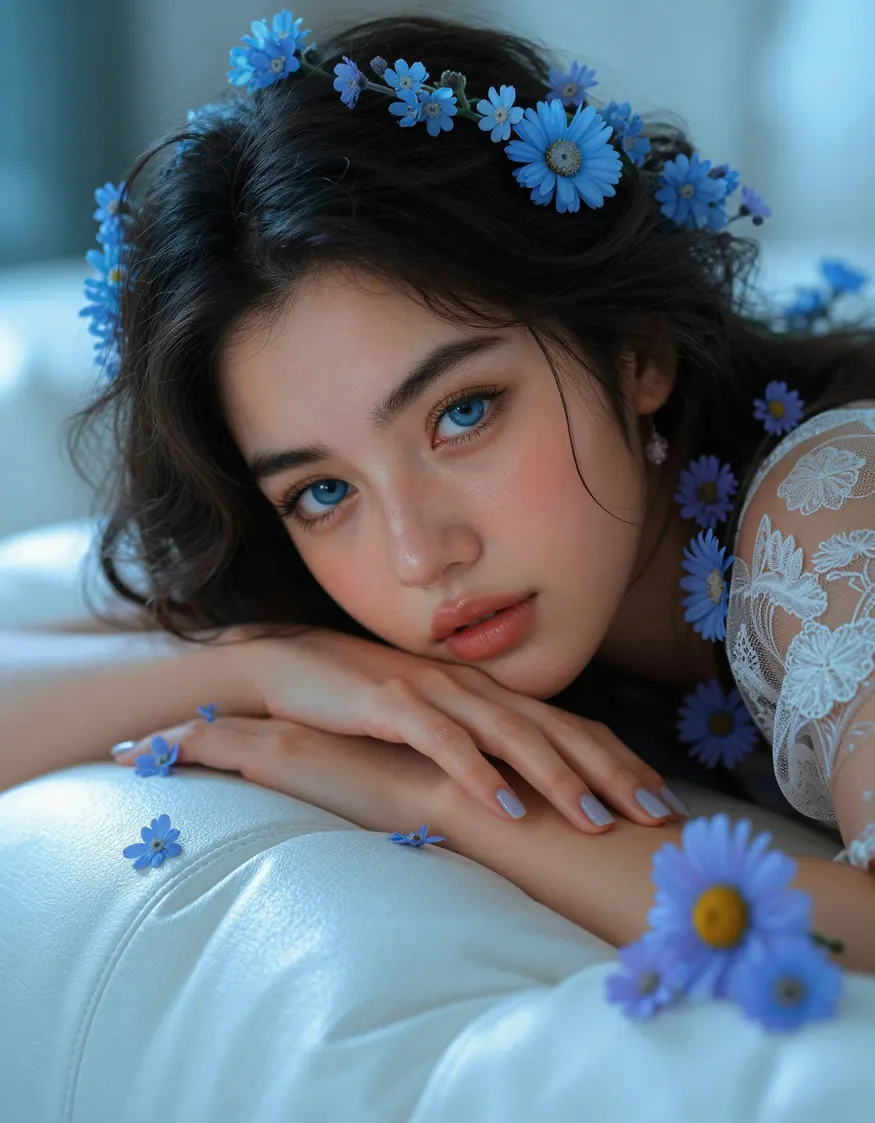 Antonia Curtis AI girlfriend character