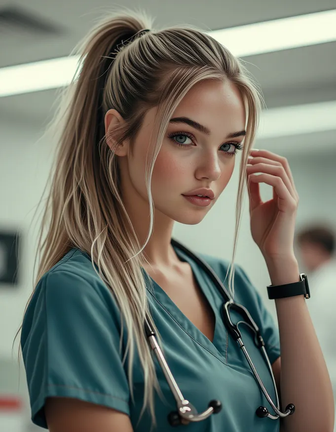 Justine Ortiz AI girlfriend character