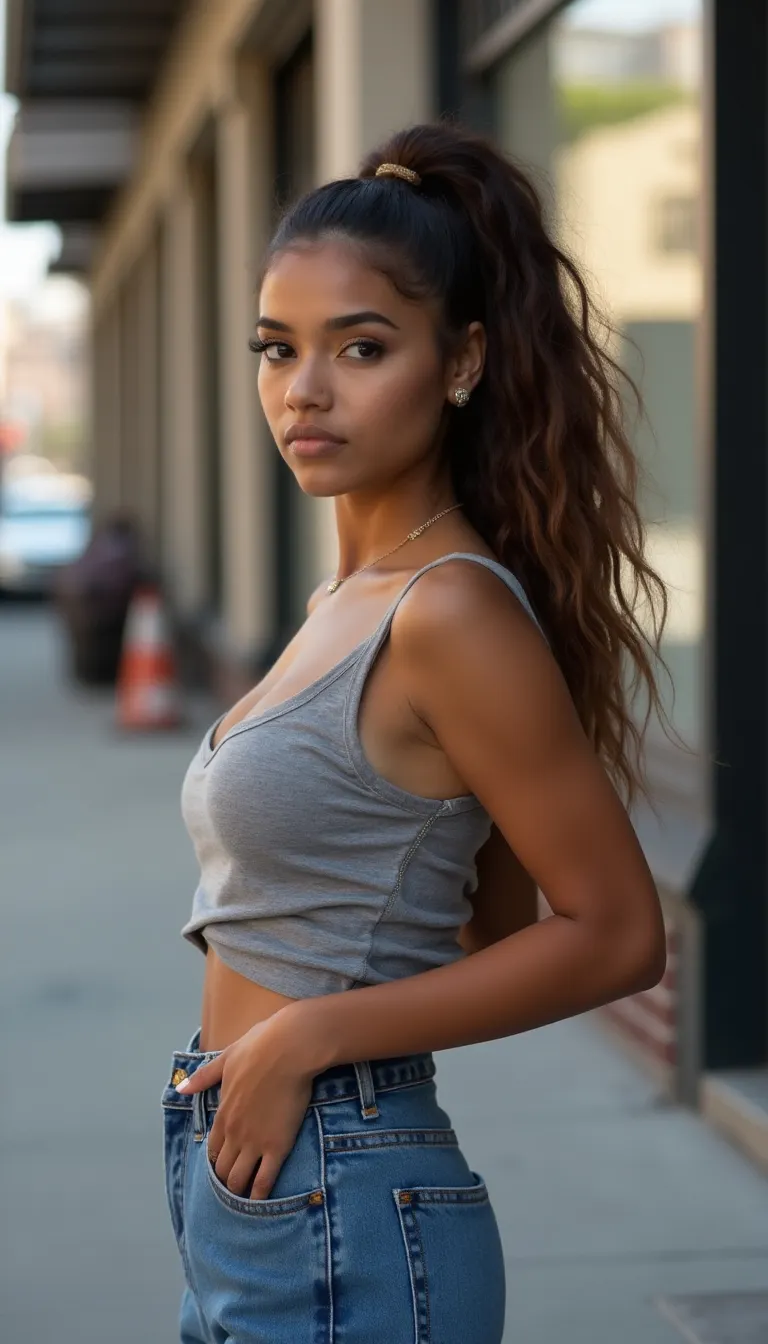 Abby king AI girlfriend character