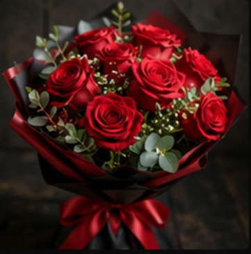 Classic Red Rose Bouquet
