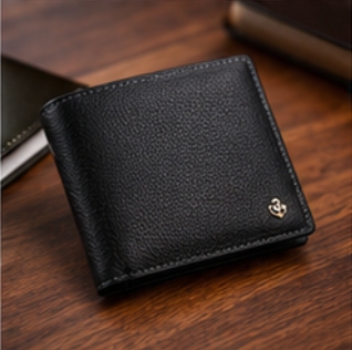 Black Leather Wallet