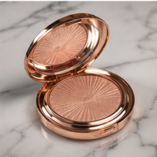 Rose Gold Compact Mirror
