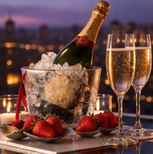 Sparkling Berry Toast Set