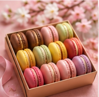 Pastel Macaron Box