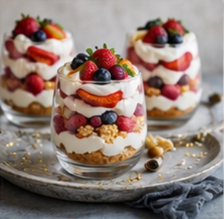 Berry Parfait Cups