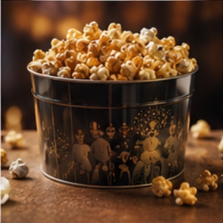 Caramel Popcorn Tin