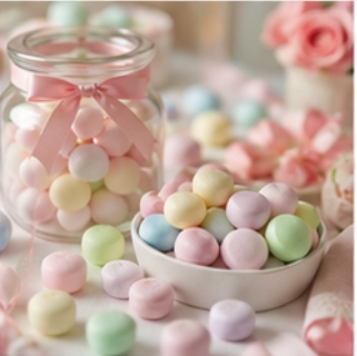 Pastel Candy Jar
