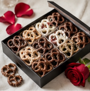 Chocolate Pretzel Box