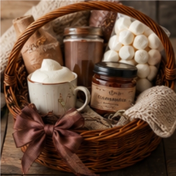 Cozy Cocoa Basket