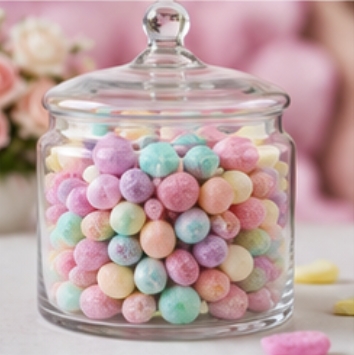 Pastel Candy Globe