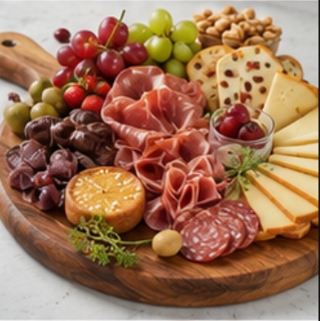 Cheese and Fruit Board