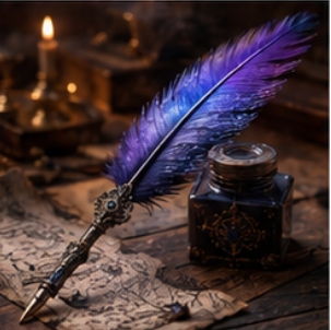 Feather Quill Set