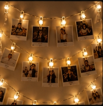Memory Photo String Lights