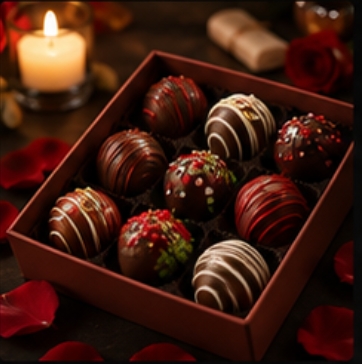Chocolate Strawberry Box