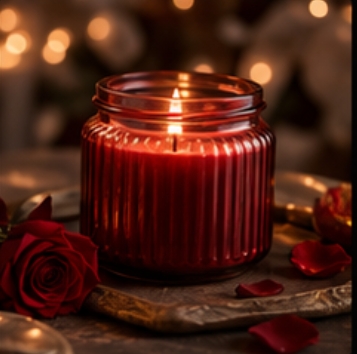Rose Glow Candle