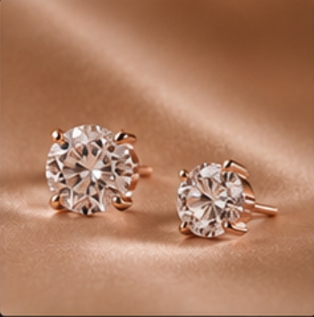 Diamond Stud Earrings