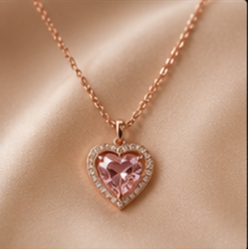Crystal Heart Necklace