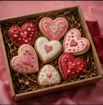 Heart Cookie Box