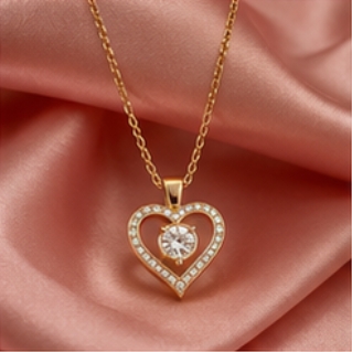 Diamond Heart Necklace