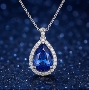 Blue Sapphire Pendant