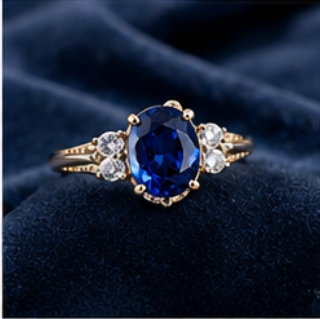 Sapphire Romance Ring