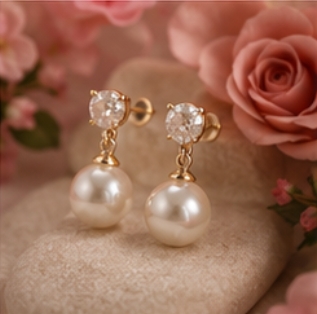 Pearl Bloom Earrings
