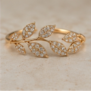 Golden Leaf Bracelet